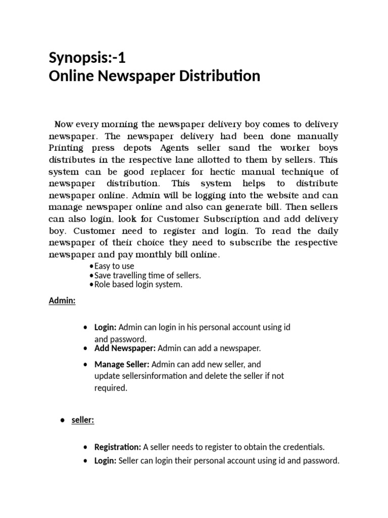 Synopsis of Project | PDF | E Commerce | Websites