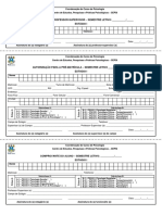 Ficha de Inscrição de Estágio I 2018 1