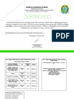 Goetz Zeferino, Inscrito (A) No Cadastro de Pessoas Físicas Do Ministério Da Fazenda - CPF/MF Sob o Nº 072.464.549-77, Concluiu o Ensino Médio e