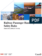 Railway Passenger Safety Rules