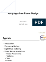 Verifying A Low Power Design Slides