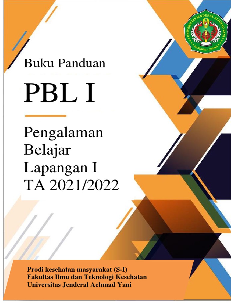 Buku Panduan Pbl I 2021 Pdf