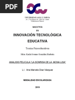 Analisis La Sonrisa de La Mona Lisa