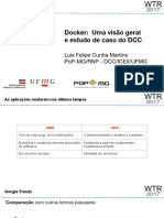 Docker_ Uma visão geral e estudo de caso do DCC. Luis Felipe Cunha Martins PoP-MG_RNP - DCC_ICEX_UFMG