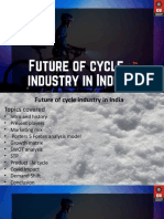 Future of Cycle Indusrty in India Presentation Case Study.-1