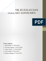 Kelompok Rujukan Dan Perilaku Konsumen