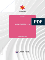 QUANTUM R81.10: Release Notes