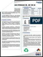 FT American - Hydraulic - Oil - Aw - Iso - 46