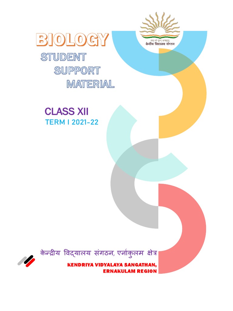 Class XII Biology Study Material 2021-22 | PDF | Menstrual Cycle ...