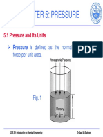 Chapter 5: Pressure: 5.1 Pressure and Its Units