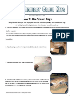 How To Use Spawn Bags