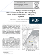 Structural, Lithological and Mineralogical Characteristics of Aravallis and Neighboring Areas: North-Western Part of Chittorgarh, Rajasthan