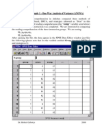 SPSS Chapter 12 Example 1 - One-Way Analysis of Variance (ANOVA)