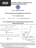 Hawassa University (Hu), Institute of Technology (Iot) Chemical Engineering Department