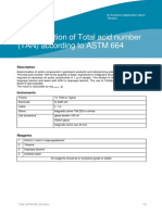 Determination of Total Acid Number (TAN) According To ASTM 664