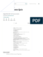 G&T Awareness Quiz - PDF