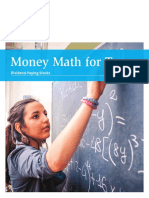 Money Math For Teens: Dividend-Paying Stocks