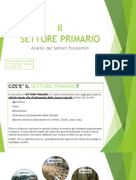 Settori Economici - Primario