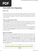 Timers & 8051 Timer Programming