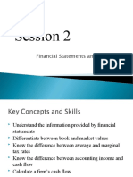 Session 2: Financial Statements and Cash Flow