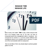 Time Management Article