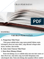 Materi Keempat (Ukuran Pemusatan)