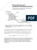 MATH 2414-Handout 1 Spring 2014