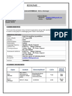 Resume: Patel Devangbhai Jayantibhai (B.Sc. Botany)