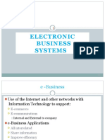 Lecture 4 E-Business Systems