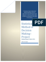 Statistical Methods for Decision Making