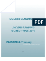 Understanding 17025 Course Handbook