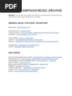 TDS Custom DJ Music IDs List | PDF