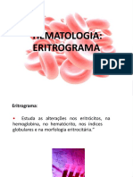 HEMATOLOGIA - ERITROGRAMA