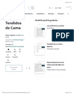 Tendidos de Cama - PDF - Enfermería - Colchón
