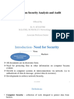 Information Security Analysis and Audit Guide