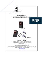 Q5/Q5 IR-Probe Gas Transmitter/Sensor: Installation Operation and Maintenance Manual