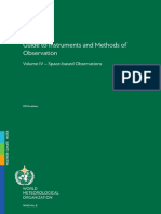 Guide To Instruments and Methods of Observation: Volume IV - Space-Based Observations