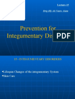 Prevention For Integumentary Disorders: Brig (R) Ali Nasre Alam