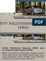 Model Relasional dari Entity Relational Diagram (ERD