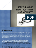 Screening Essentials for Physical Therapists