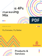 Emirates 4Ps Marketing Mix: Andrew Manglicmot Bs Aee 4-1