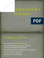 The Bender Gestalt Test