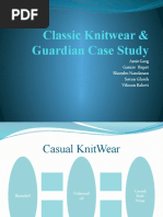 Classic Knitwear & Guardian Case Study