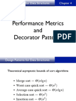Performance Metrics and Decorator Patterns