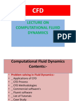 Lecture On Computatiional Fluiid Dynamiics