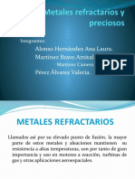 Metales Refractarios y Preciosos1