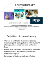 Cancer Chemotherapy and Its Complication