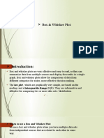 Box and Whisker Plot