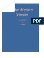 Method of Consistent Deformation: Structural Analysis by R. C. Hibbeler