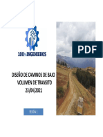 Diseño de Caminos de Bajo Volumen de Trafico - Ultimo